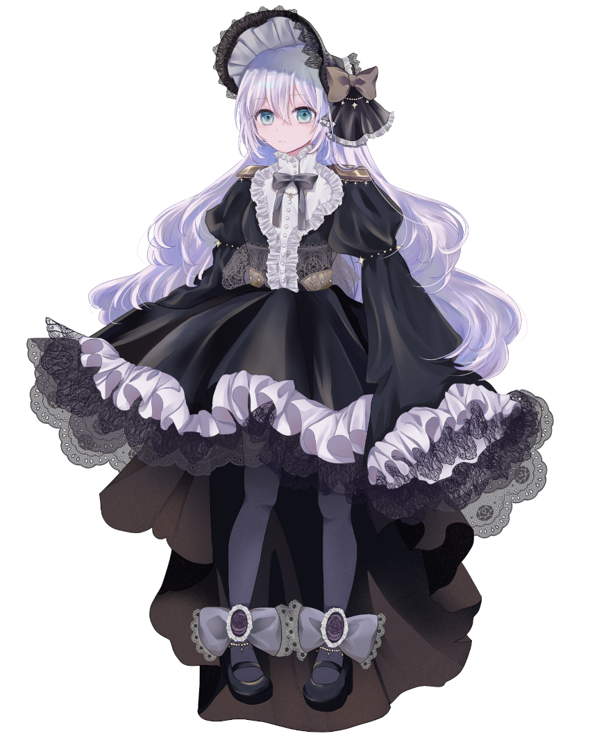 背景透過＿全身立ち絵イラスト制作サンプル